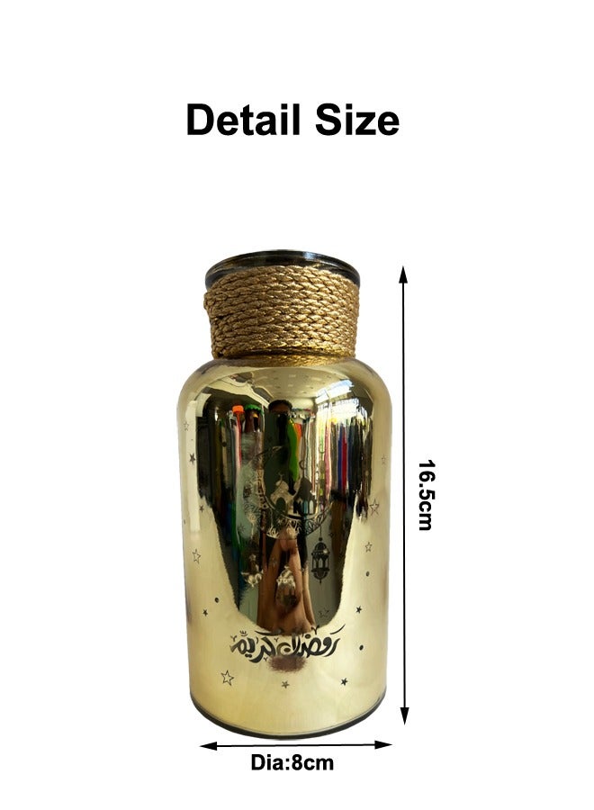 شيانغ يو قطعتان من الهدايا الحديثة الزخرفية الجميلة حفلة منزلية مصباح زجاجة زجاجية مقاومة للماء - Image 4