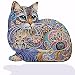 Yanfairy Tabletop Diamond Art Kits for Adults Cat Diamond Painting Figurines Ornaments DIY 5D Diamond Art Statues Diamond Dots Sculpture Special Shaped Paintings with Diamonds Gem Art and Crafts - Image 2