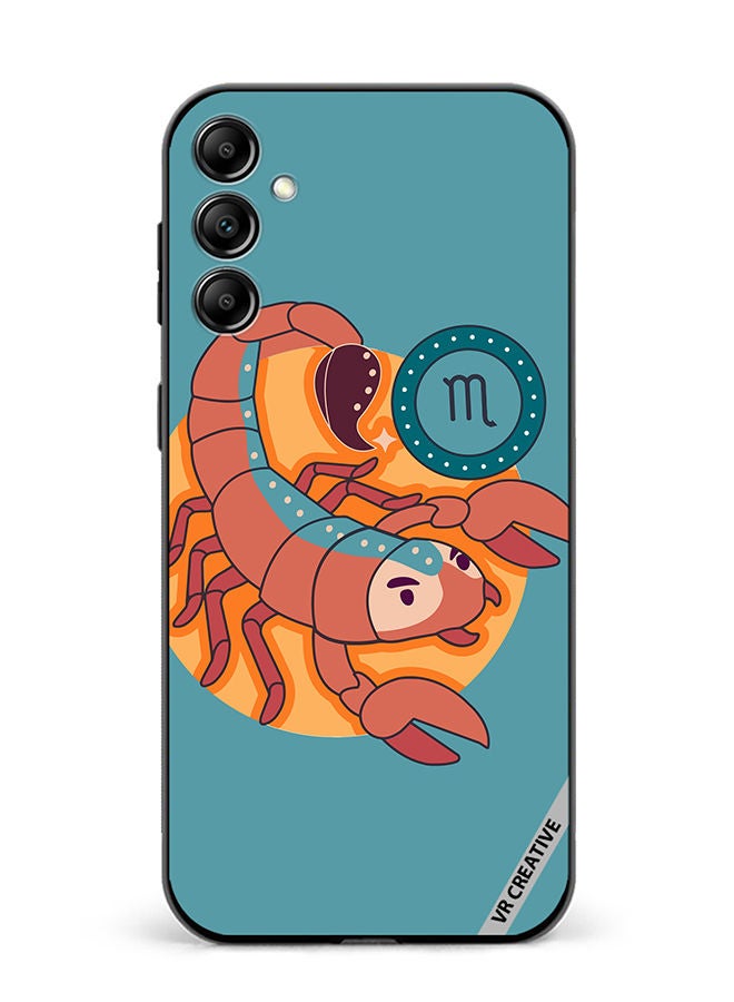 VR CREATIVE Protective Case Cover For Samsung Galaxy M14 The Scorpion Zodiac Signs Design Multicolour - Image 1