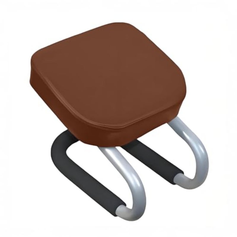 Prostration Sujoud Prayer Chair Kneeling Stool for Muslims Ergonomic Design for Comfortable Prayer Position Meditation Stoolness mind with Anti-slip Cover Brown - Image 1