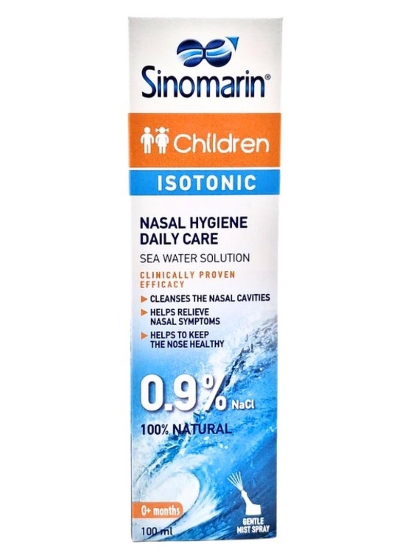 سينومارين متساوي التوتر 0.9 ٪ بخاخ للأطفال 100 مل