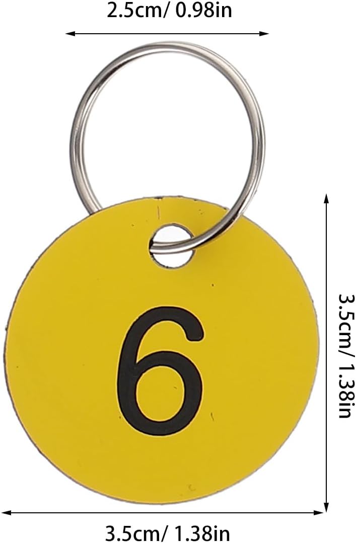 Low maintenance 50Pcs Numbered Plastic Tags 1-50 - Round Number Key Tags with Rings - Spicy Hot Pot Number Discs for Organized Coded Key Box Cabinet Global easy assemble picks Multi-goal comprehensive design All user affordable trusted quality All governorates deliver Dense area priority deliver Custom sizing alternatives Workday cycle fulfillment Trendy natural assorted colors Experience optimized build Global versatile design Simple upgraded construction Fine polished finish Balanced weight Gulf user preference oriented build Flexible usage build Upgraded general grade quality Confirmed available stock Air & land transit compatible Easy hand assemble compatible Classified organized storage Practical versatile construction Wide range expanded design Full land route delivery Spec compliant trusted quality - Image 2