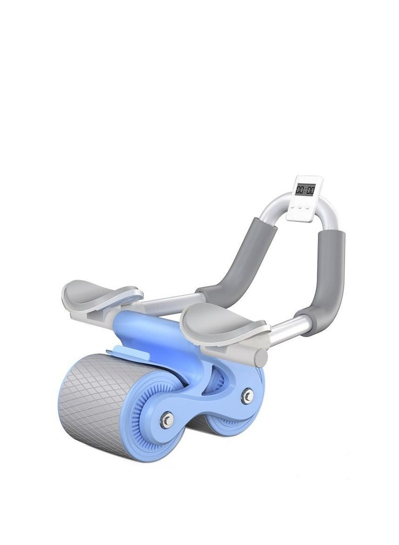Y&D New Timekeeping Abs Exercise Wheel Roller, Abdominal Exerciser with Elbow Support, Adjustable Spring and Non-Slip Handles for Men Women - Image 1