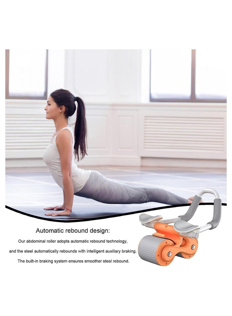 Y&D New Timekeeping Abs Exercise Wheel Roller, Abdominal Exerciser with Elbow Support, Adjustable Spring and Non-Slip Handles for Men Women - Image 2