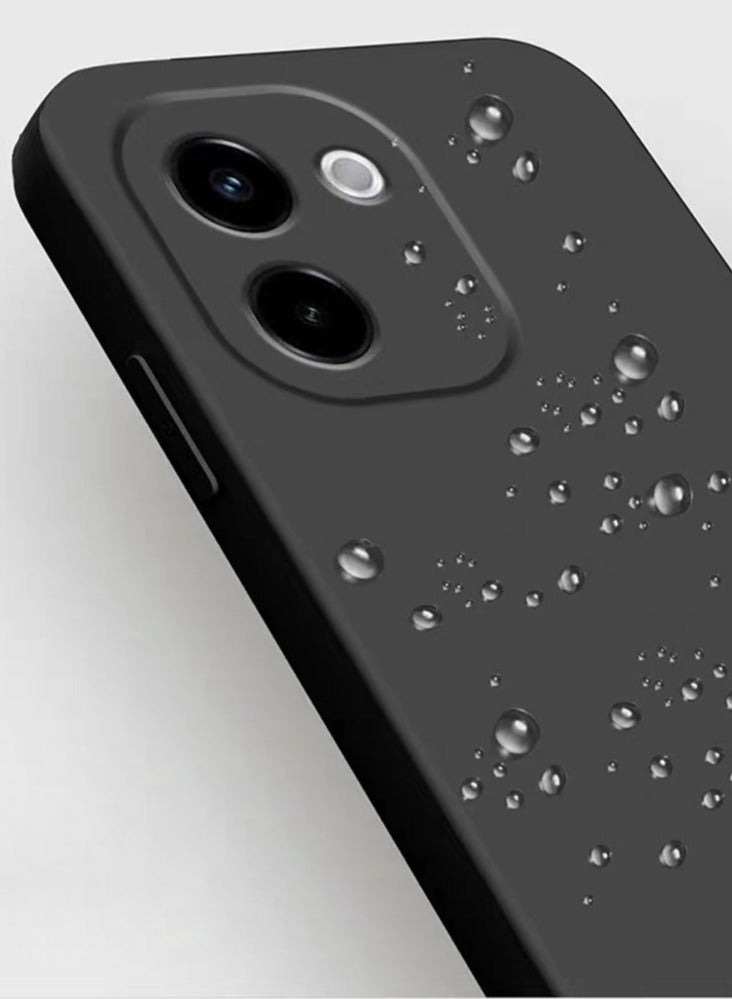 general Case for Vivo Y300, Soft Silicone TPU Thin Cover Case, Shockproof Case Cover with Fabric Lining - Image 1