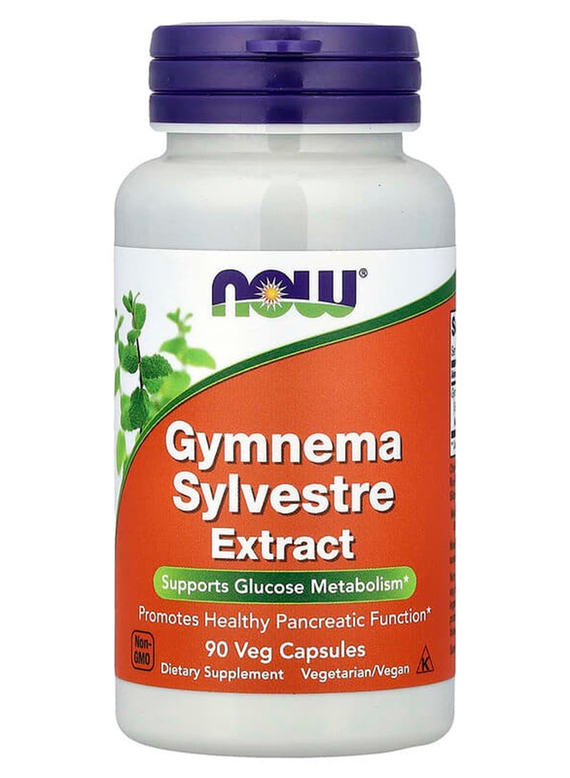 Now Foods Gymnema Sylvestre Dietary Supplement - 90 Veg Capsules - Image 1