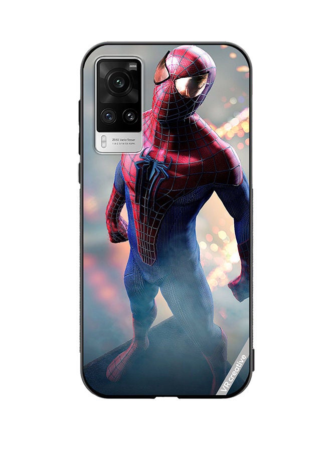 VR CREATIVE Protective Case Cover For Vivo X60 Pro Spiderman Design Multicolour - Image 1