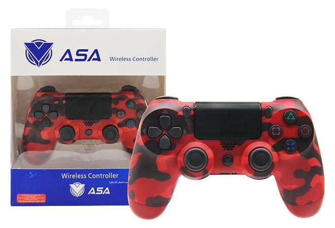 ASA Wireless Joystick For PlayStation 4 - Red - Image 1