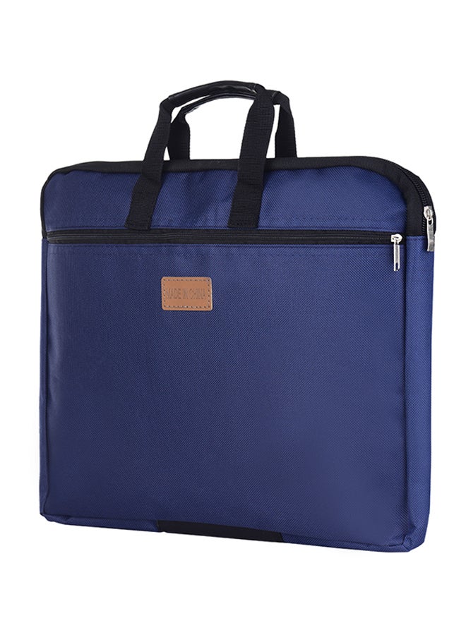 Double Layer Document Holder Zipper File Bag - Image 1
