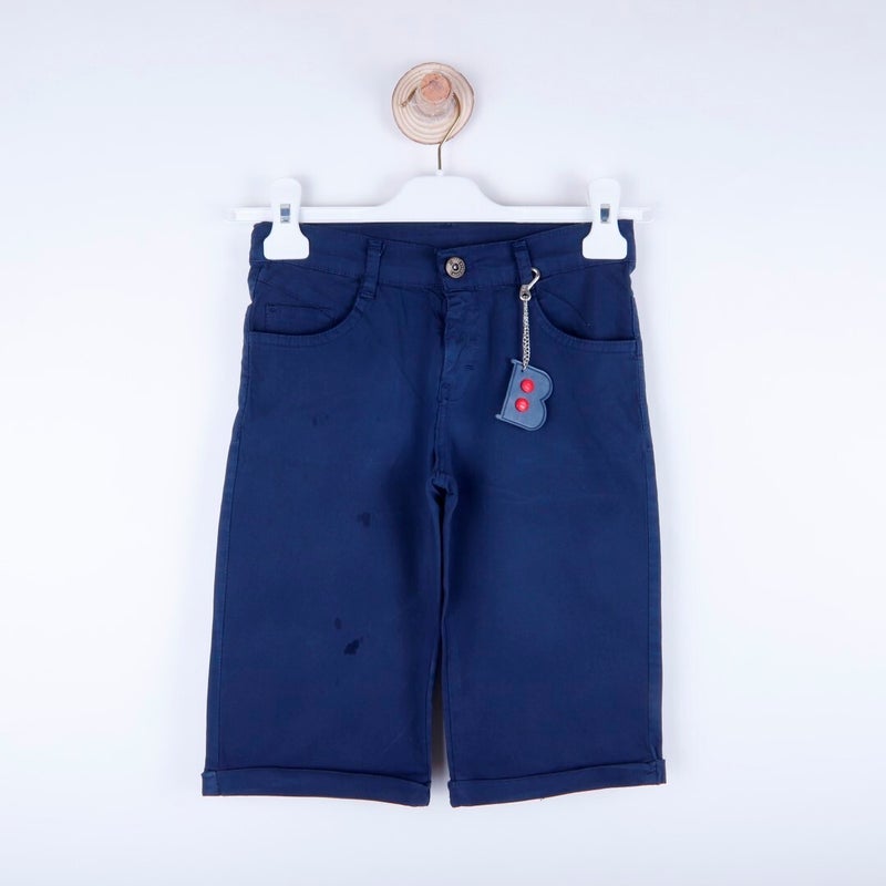 Hype P-004229 (hype 8061) Boys' Shorts, Ages 3-7, Navy Blue - Image 3