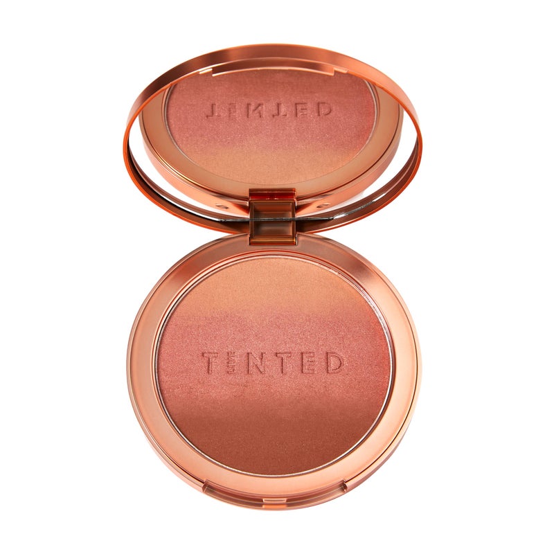 LIVE TINTED Live Tinted Huebeam Jumbo Gradient Blushing Bronzer  Lightweight HighlyPigmented Buildable  Blendable  Sunkissed Glowy Even Toned Skin Face Blush and Bronzer  15g  05 oz 
