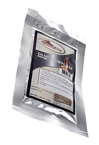 FermFast GLUCOAMYLASE ENZYME SINGLE DOSE PACK 10g PACKET DRY BETA AMYLASE ENZYME - Image 2