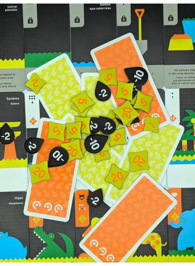 Moving Wild - Strategic Animal Drafting Card Game | 1-6 Players | Ages 8+ | Portable Travel Game