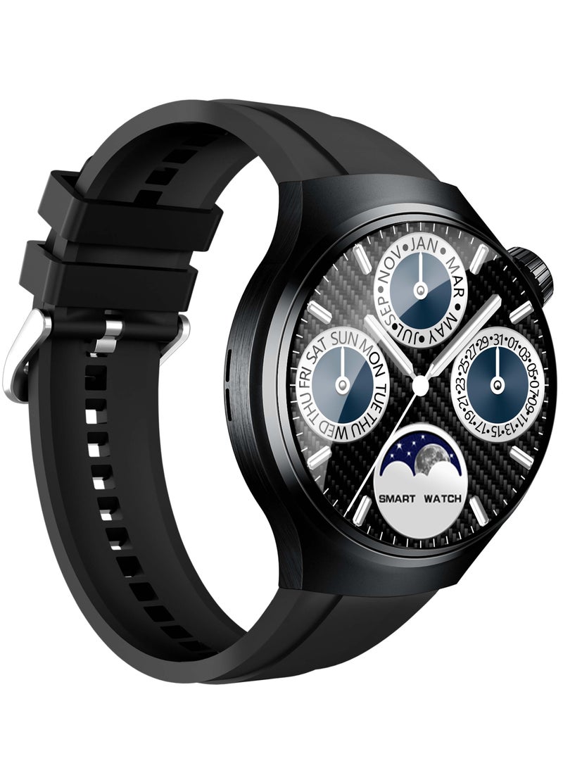 ZEDX Zen 5 Watch 46mm – Premium AMOLED Skeleton Display, Water-Resistant, Long Battery Life - Image 2