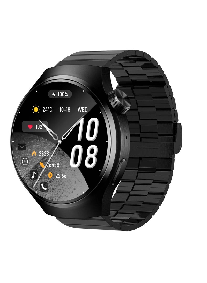 ZEDX Zen 5 Watch 46mm – Premium AMOLED Skeleton Display, Water-Resistant, Long Battery Life - Image 3