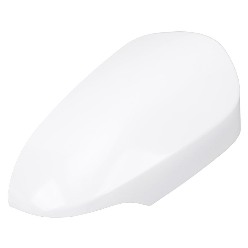 غطاء مرآة الباب الخلفي باللون الأبيض من مادة ABS المقاومة للعوامل الجوية - غطاء مرآة خارجي ممتاز للسيارات مع إصدار إشارة الانعطاف - Image 2
