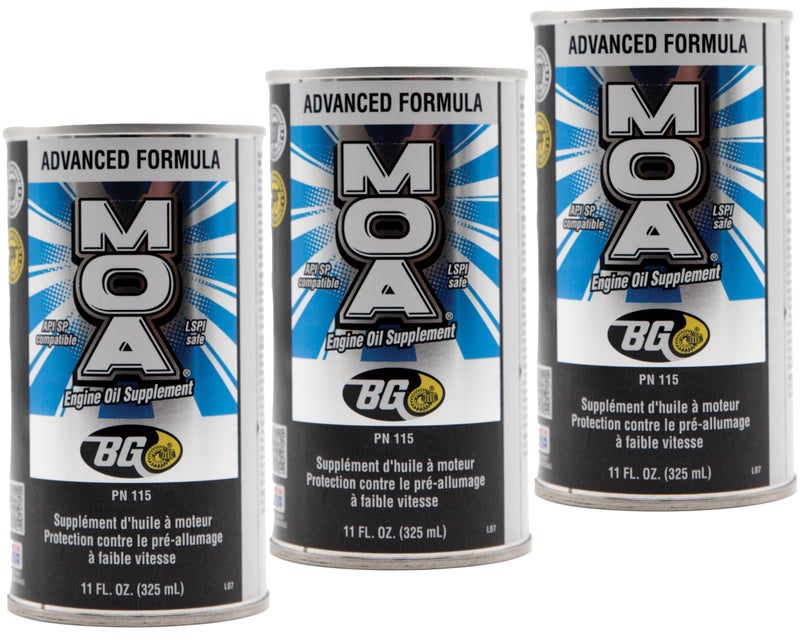 BG Motor Oil Additive, 3 Pack (313.0 ml)