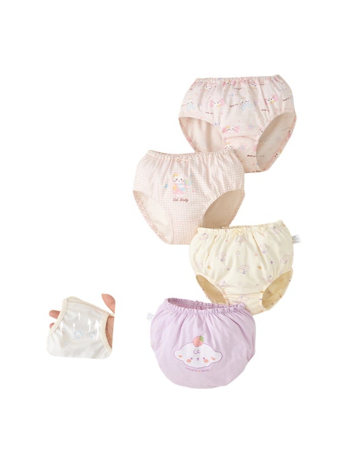KUYING New Comfortable Skin friendly Breathable Underwear Set 0f 4