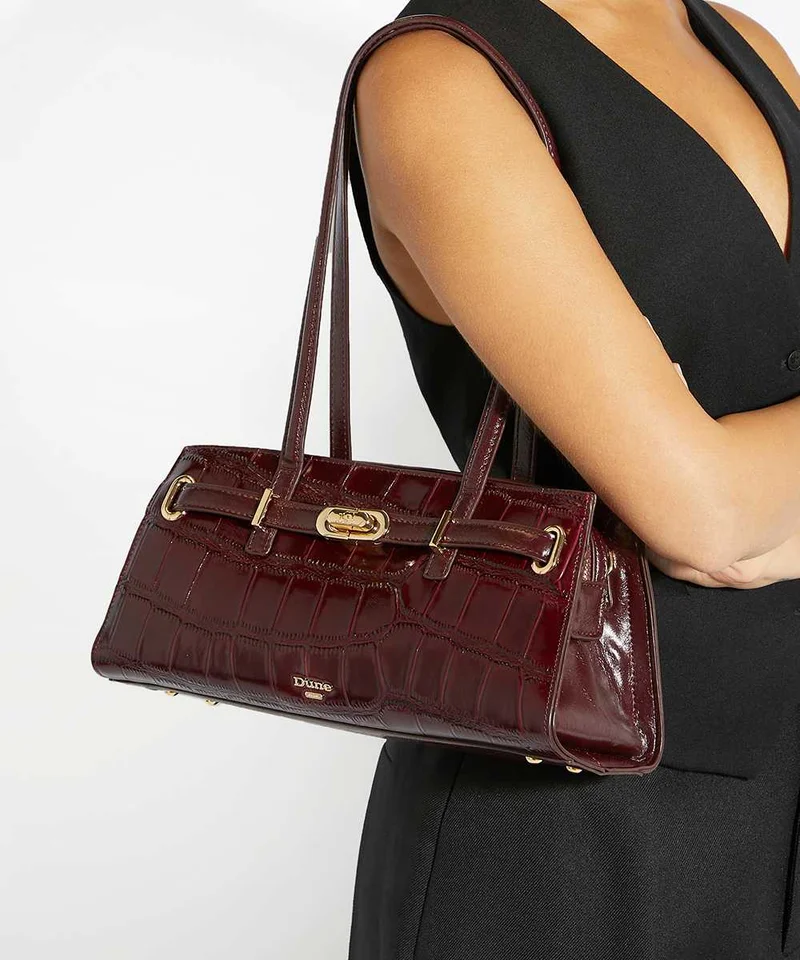 Dune London  Dune London Women's Burgundy Handbags for Women | Best Price UAE
