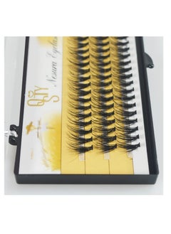 Generic Individual eyelashes, 20 natural mink hairs, light and soft in texture and easy to use, C curl  - Image 4