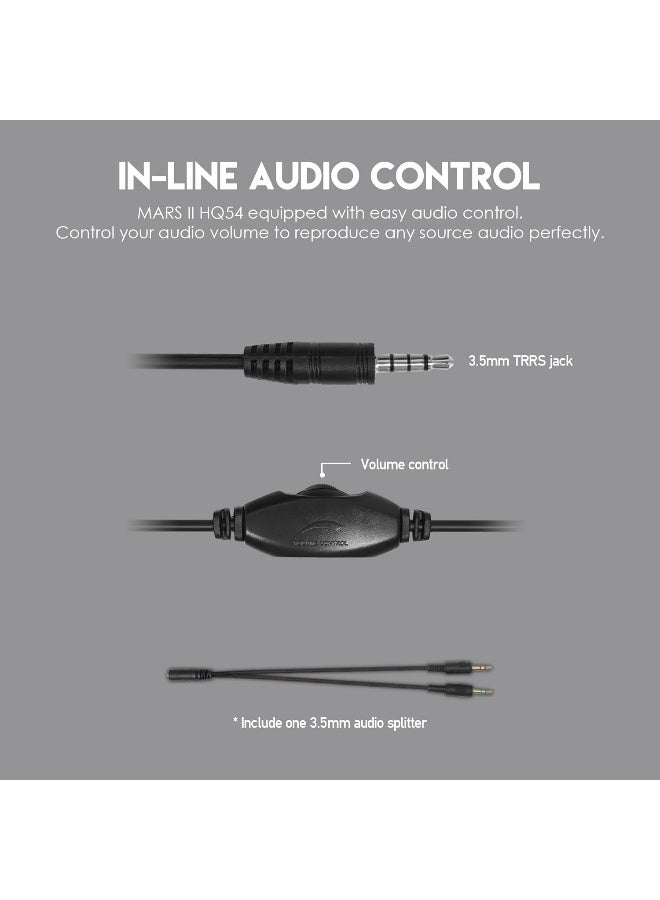 FANTECH HQ54 Mars II Gaming Headset Black - Image 4