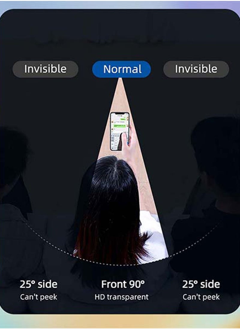 Brave - Full Privacy Screen Protector for iPhone 14 Pro 6.1 inch, 9H Tempered Glass Anti-Spy, Bubble-Free, High Clarity, Scratch and Shatter Resistant, Edge-to-Edge Protection, Case Compatible Design, Provides Ultimate Privacy and Durability, Perfect Fit for iPhone 14 Pro (Black) - Image 1