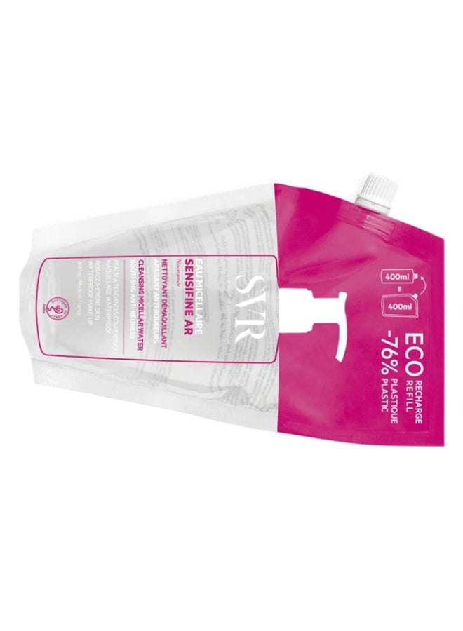 اس في أر ماء ميسيلار منظف سينسيفاين ايه ار من اس في ار، عبوة إعادة تعبئة صديقة للبيئة 400 مل - Image 2