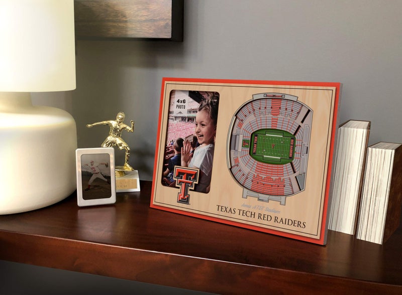 يو ذا فان Youthefan NCAA Texas Tech Red Raiders 3D Stadiumview Picture Frame - Jones AT&T Stadium - Image 2