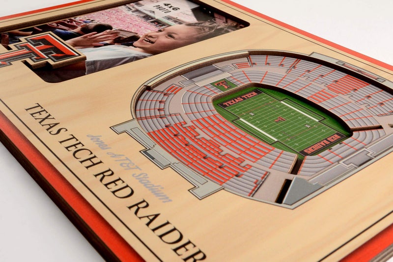يو ذا فان Youthefan NCAA Texas Tech Red Raiders 3D Stadiumview Picture Frame - Jones AT&T Stadium - Image 3