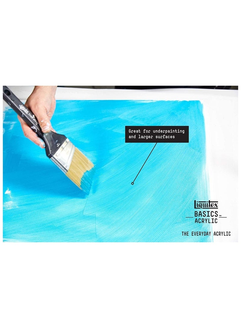 Liquitex Basics Acrylic Colour Paint Tube 118ml Content Burnt Siena Row - Image 5