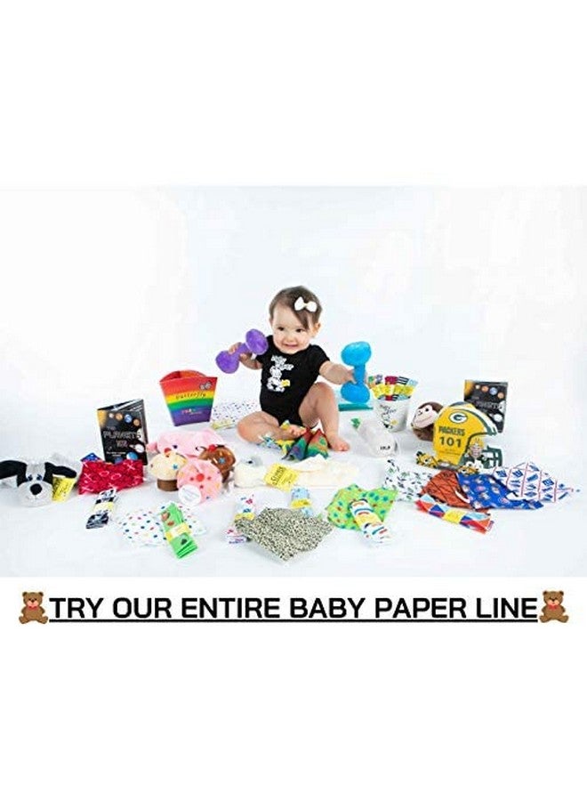 Baby Paper Original Crinkle And Sensory Toy For Babies And Infants ; 3 Pack Farm Cat Dog Cheetah ; Nontoxic Washable ; For Baby Showers - Image 3