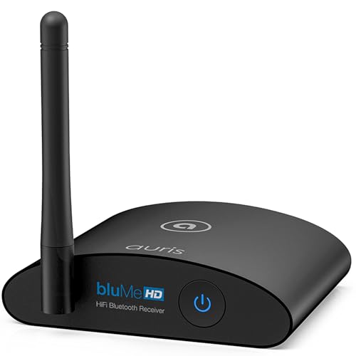 Auris Blume HD Long Range Bluetooth 5.0 Music Receiver Hi-Fi Wireless Audio Adapter with Audiophile DAC & aptX HD for Streaming to Home Stereo, AV Receiver or Stereo Amplifier - Image 1