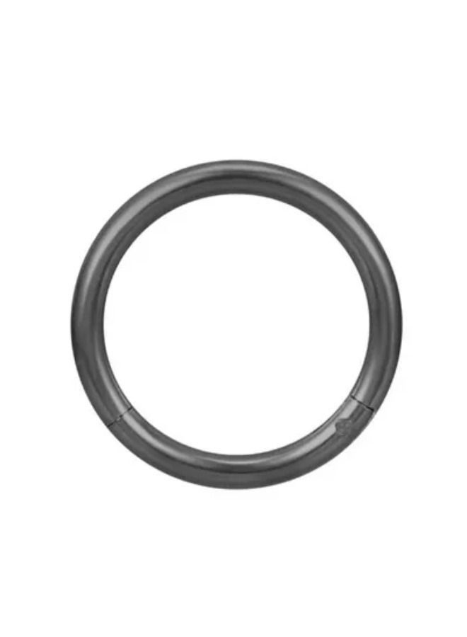 Stainless Steel Hinged Nose Hoop Ring 