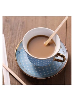 Generic Coffee Stir Sticks  200pcs Wooden Stirrers for Coffee, Tea, Milk, Juice, DIY Crafts (14cm)  - Image 3