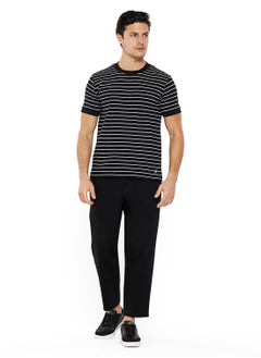 NAUTICA Striped Regular Fit Premium Cotton Crew Neck T-shirt  - Image 4