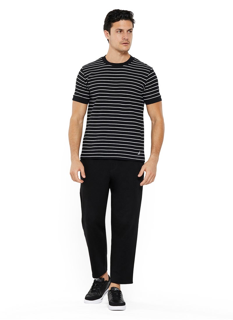 NAUTICA Striped Regular Fit Premium Cotton Crew Neck T-shirt  - Image 4