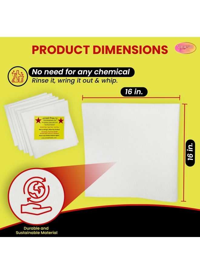 Generic Streak Free / 3 Streak Free Microfiber Cloth As Seen On Tv 6 Pack  - Image 3