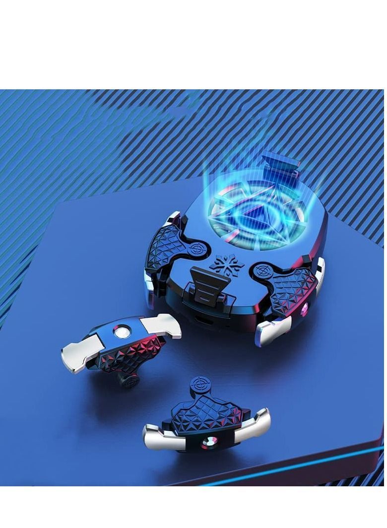 NIBEMINENT Portable Fast Cooling Fan with Mobile Game Controller  - Image 3
