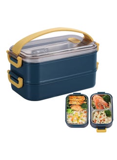 Generic Lunch box Stainless Steel Leakproof Bento Box with Dividers ...