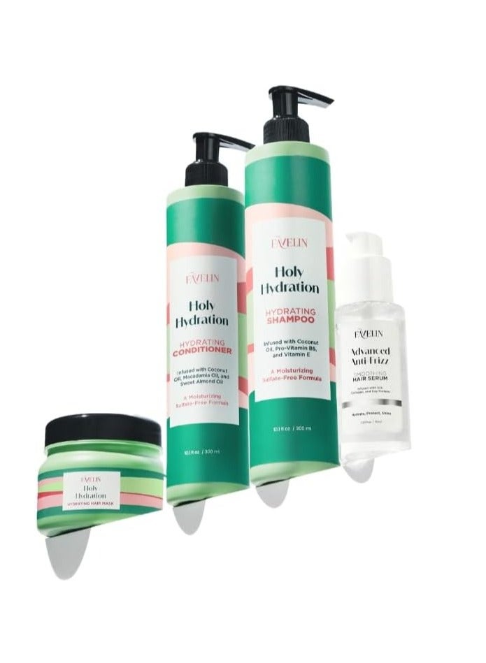 ڤاڨلين مجموعة هولى هيدريت بلس للترطيب 300 مل  شامبو  300 مل + بلسم 300 مل + ماسك 300 مل - Image 3