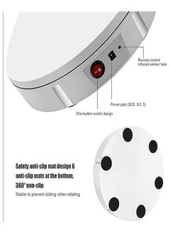General Motorised smart swivel stand with 360 degree rotation for photography, jewellery, collectibles, toys, cakes and display  - Image 4
