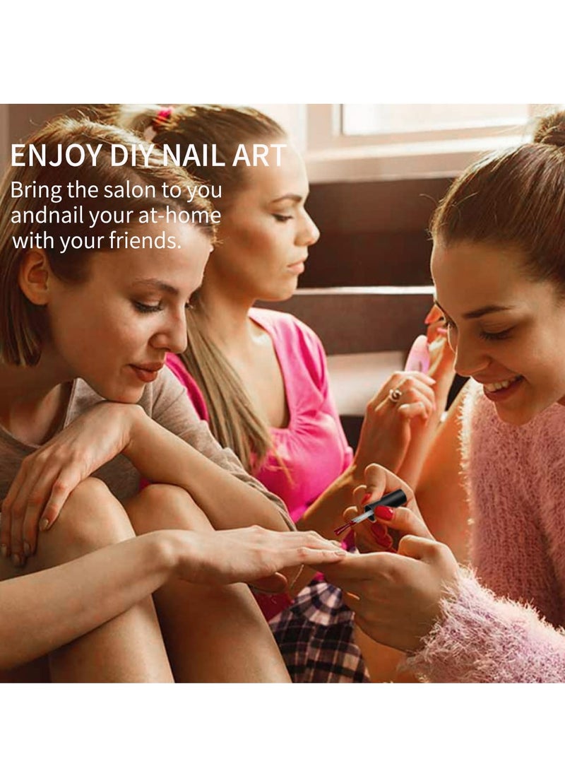 مس تيارا طقم طلاء أظافر جل مكون من 6 قطع بالأشعة فوق البنفسجية ومصباح LED - Image 4