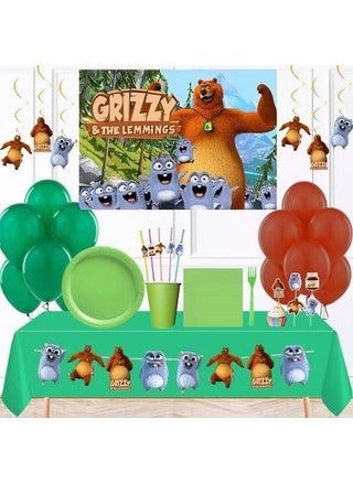 Grizzy and the Lemmings Party Set (16 People) - pzsku/Z5ECE21AA9C4CBE6221B8Z/45/_/1725722420/30fe8e73-5faa-4fe9-8494-0c47995db7a0