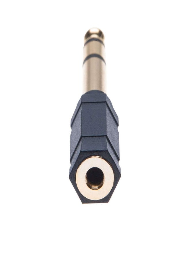 Insignia 1/4"-to-3.5mm Mini Headphone Jack Adapter - Black - Image 2