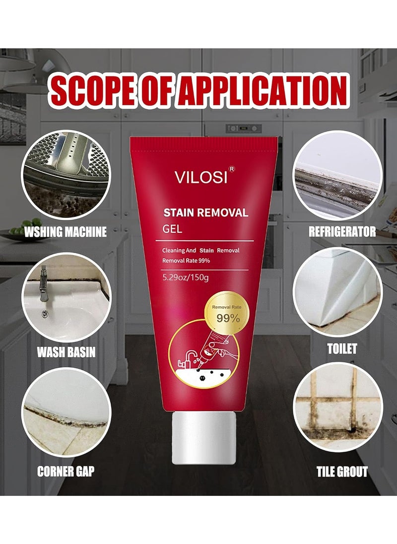 Generic Mold Remover Gel, Household Mold Cleaning Gel with Removal of Black Stains, for Washing Machine, Refrigerator Strips, Kitchen, Showers 150ml  - Image 2