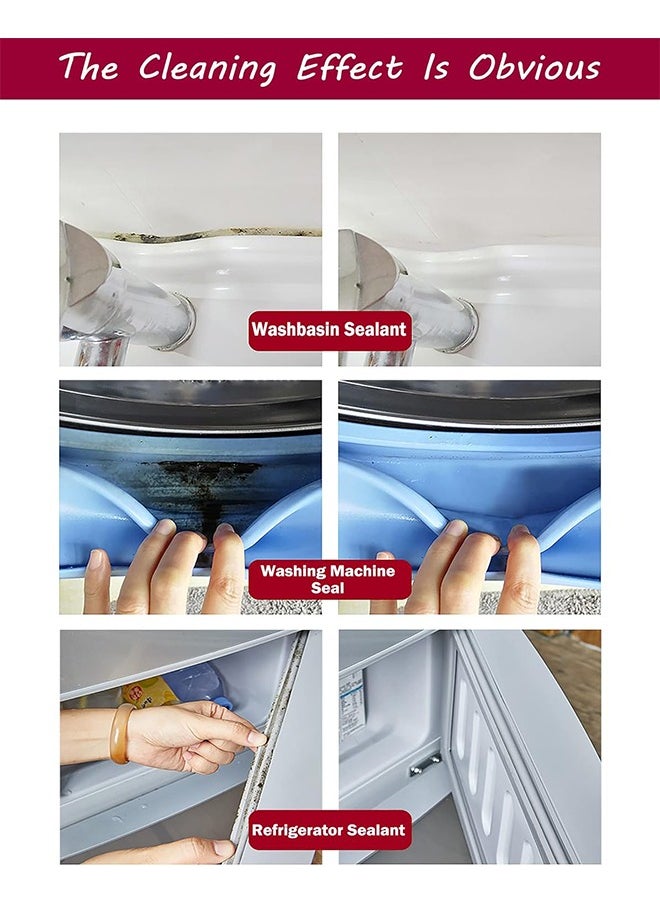 Generic Mold Remover Gel, Household Mold Cleaning Gel with Removal of Black Stains, for Washing Machine, Refrigerator Strips, Kitchen, Showers 150ml  - Image 5