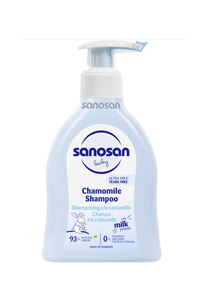 سانوسان شامبو سانوسان بالبروتين الحليب الطبيعي للاطفال 200 مل