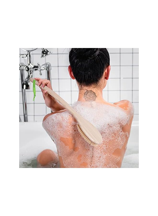 Eco Tools Bamboo Bristle Bath Brush - Image 3