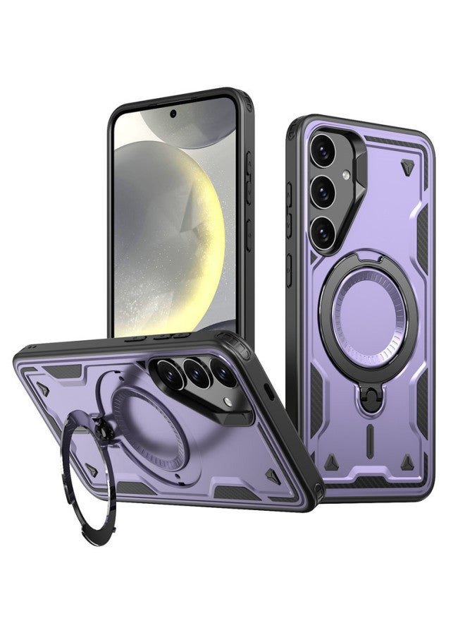 For Samsung Magnetic Attractive Phone Case Armor Unlimited Charging Protective Cover  Samsung s24fe 