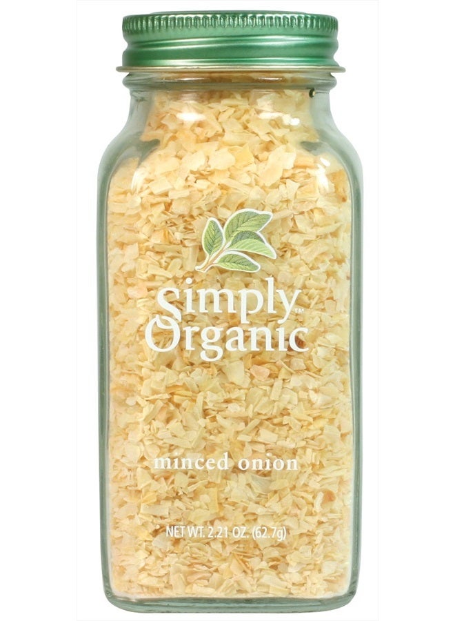 Simply Organic Certified Organic Minced White Onion, 2.21-Ounce Jar, Warm, Sweet, Salty Flavor For Stews & Soups, Kosher - Image 2